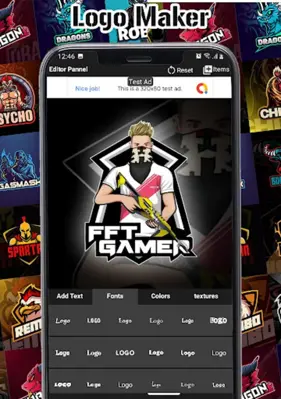 FF Logo Maker - Gaming, Esport android App screenshot 16