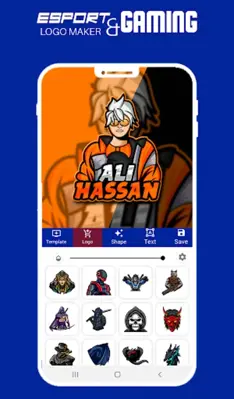 FF Logo Maker - Gaming, Esport android App screenshot 5